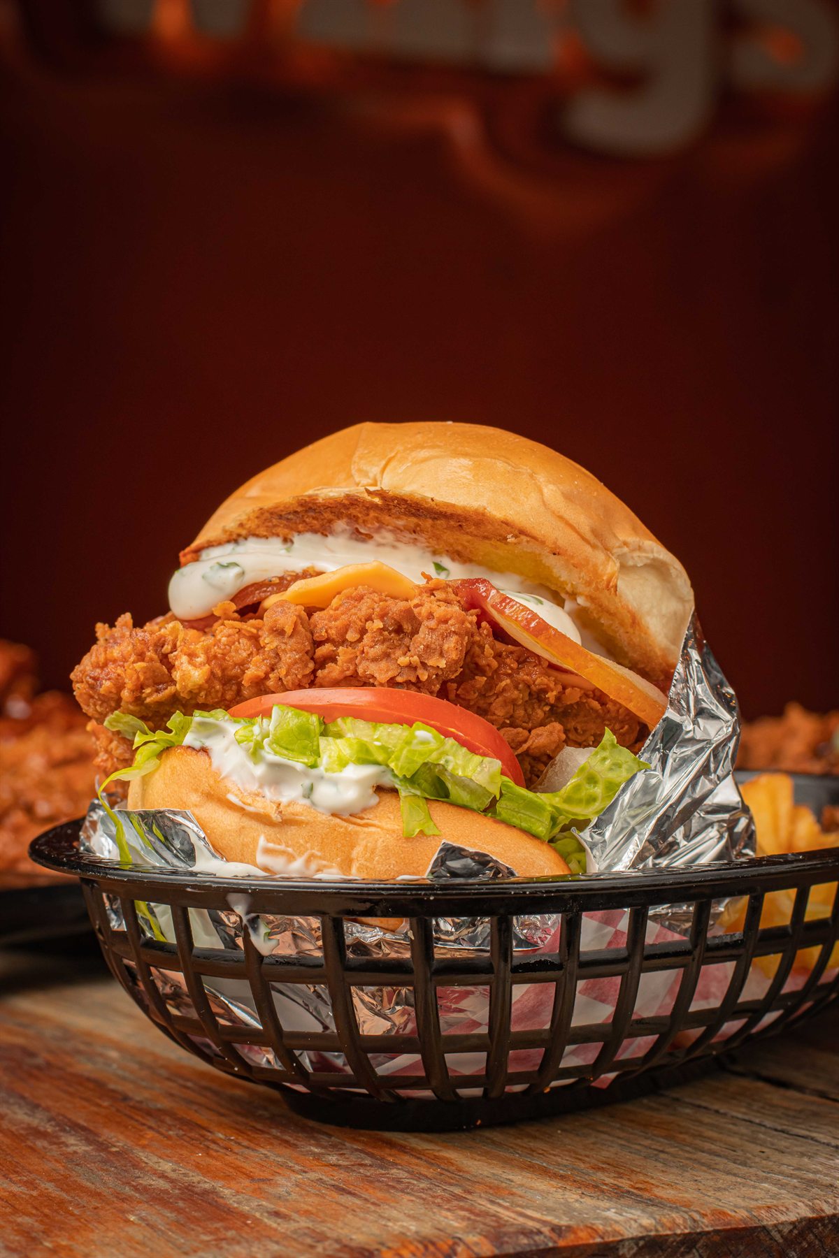 Sandwich de pollo